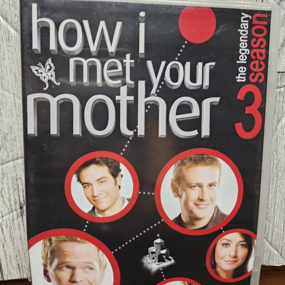 How I Met Your Mother Season 3 DVD 3-Disc Set The Legendary Season 3 - Picture 3 of 5